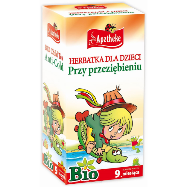 Herbatka dla dzieci przy przeziębieniu bio (20 x 1,5g) Apotheke