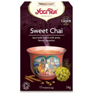 Herbata słodki chai Sweet Chai  (17 x 2g) Yogi Tea