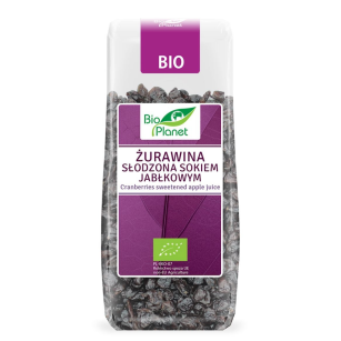 Żurawina słodzona sokiem jabłkowym 100g Bio Planet