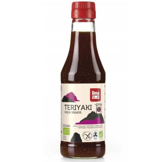 Sos sojowy teriyaki bezglutenowy 250ml Lima