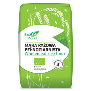 Mąka ryżowa pełnoziarnista 500g Bio Planet