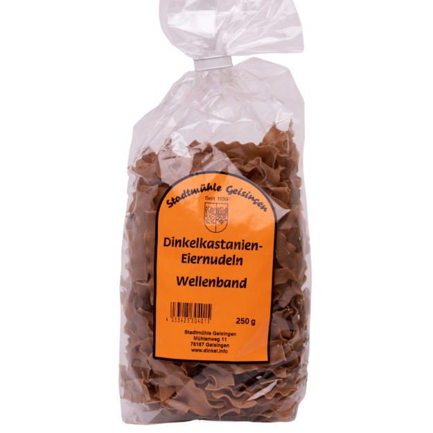 Makaron orkiszowo-kasztanowy jajeczny 250g Geising