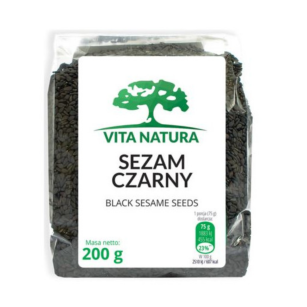 Sezam czarny 200g Vita Natura