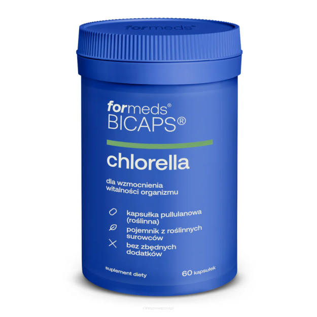 Chlorella 60 kapsułek Bicaps Formeds