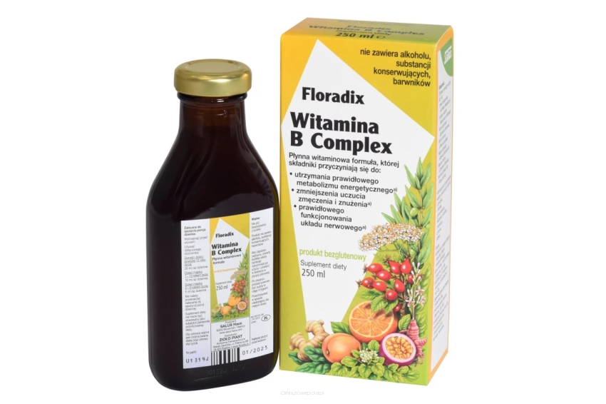 Salus Witamina B complex w płynie 250 ml floradix