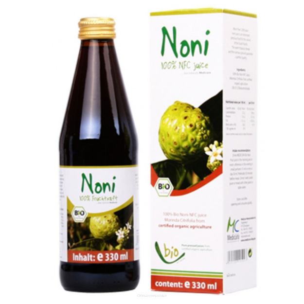 Sok z owoców Noni bio 330ml Medicura