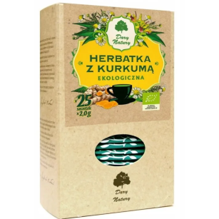 Herbata z kurkumą (25 x 2g) Dary Natury