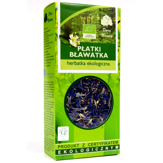 Płatki Bławatka 25g Dary Natury