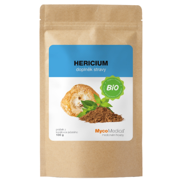 Hericium w proszku 100g MycoMedica