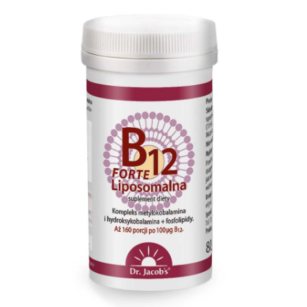 Witamina B12 liposomalna Forte 80g Dr. Jacob's