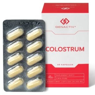 Colostrum 60 kapsułek Genactiv