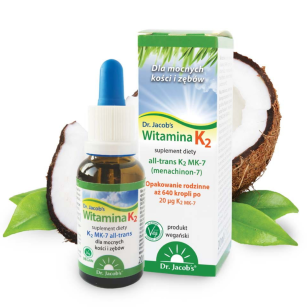 Witamina K2 20ml krople Dr. Jacob's