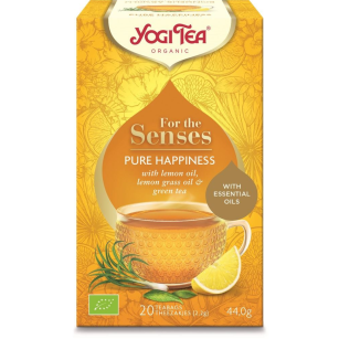 Herbata dla zmysłów Senses Pure Happiness (20 x 2,2g) Yogi Tea