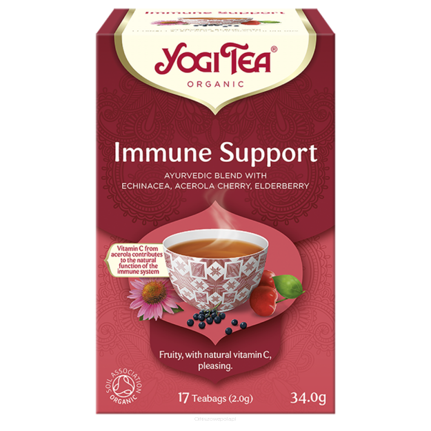 Herbata na odporność Immune Support (17 x 2g) Yogi Tea