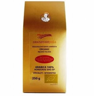 Kawa Honduras (palona, ziarnista) eko 250g Orkiszowe Pola