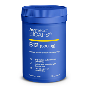 Bicaps B12 Formeds 17,4g 60 kapsułek