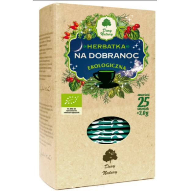 Herbata na dobranoc (25 x 2g) Dary Natury