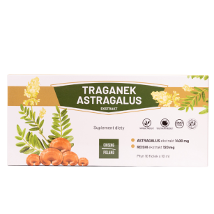 Traganek Astragalus Ekstrakt 10 fiolek x 10 ml