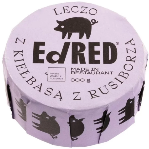 Leczo z kiełbasą z Rusiborza 300g EdRED