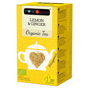 Herbata ekologiczna Lemon Ginger 40g Pure Good