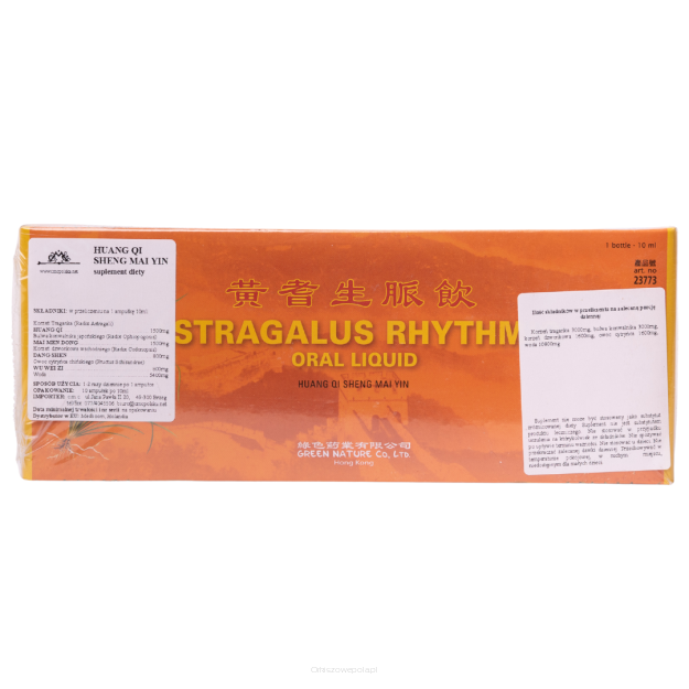 Astragalus Rhytmic Oral Liquid 10x10ml