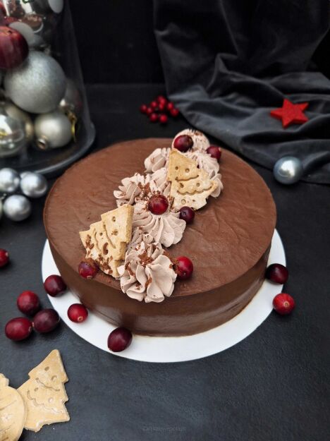 Tort gruszkowo-czekoladowy 1,4 kg Kafej