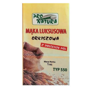 Mąka orkiszowa typ 550 1kg Pronatura