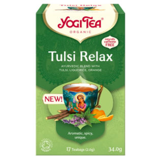 Herbata ajurwedyjska Tulsi Relax (17 x 2g) Yogi Tea