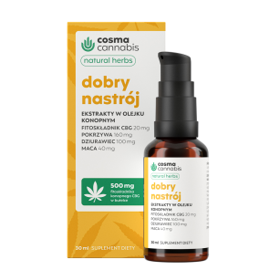 Cosma Cannabis Dobry Nastrój Natural Herbs 30 ml