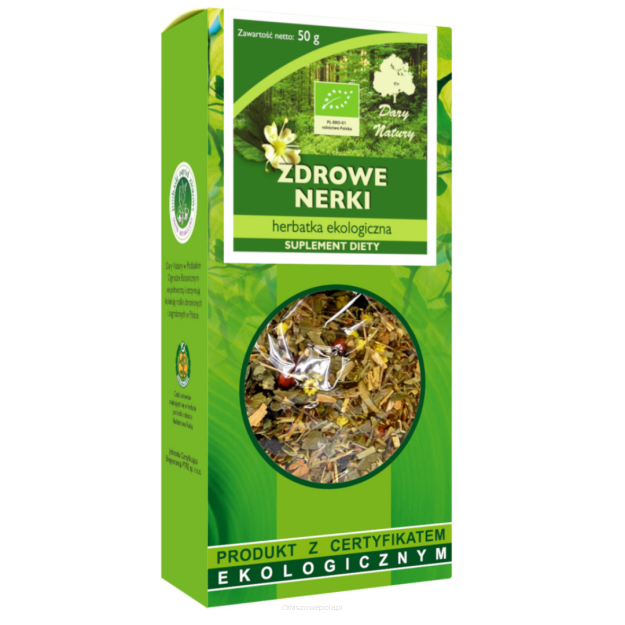 Herbata Zdrowe Nerki 50g Dary Natury