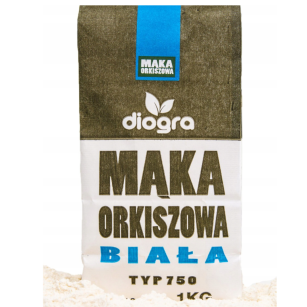 Mąka orkiszowa typ 750 1kg Diogra