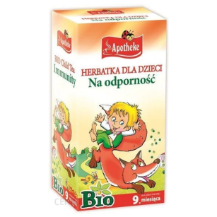 Herbatka dla dzieci na odporność bio (20 x 1,5g) Apotheke