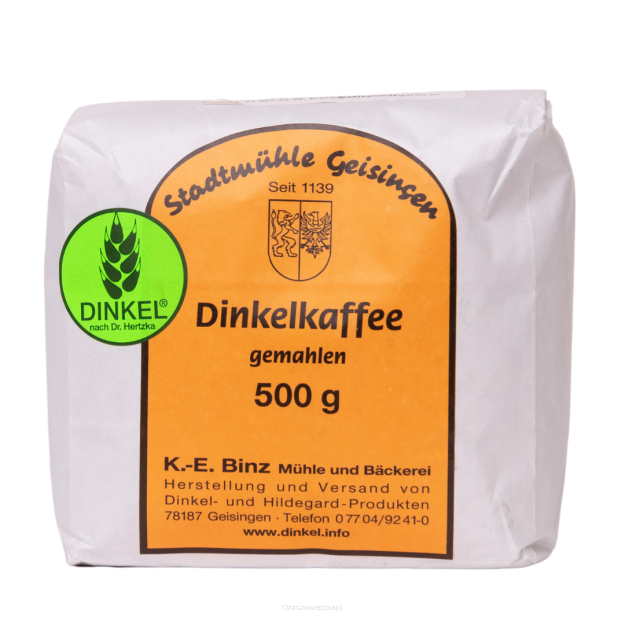 Kawa orkiszowa mielona 500g Geisingen