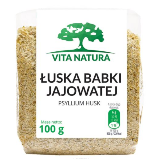 Łuska babki jajowatej 100g Vita Natura