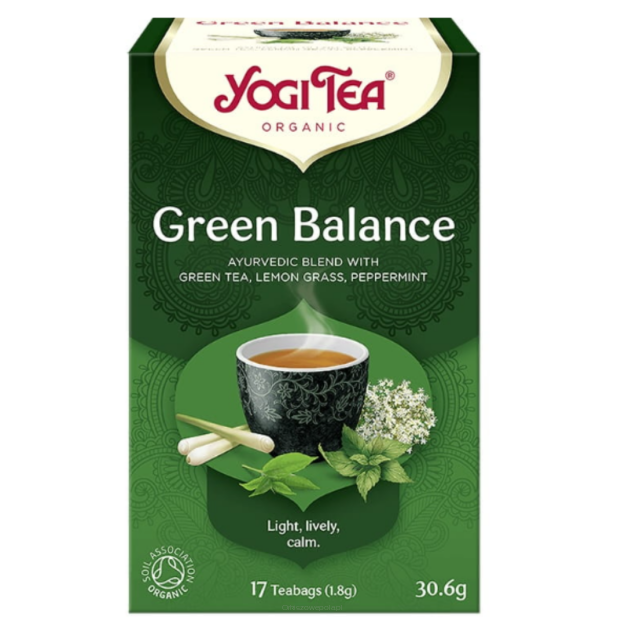 Herbata Green Balance (17 x 1,8g) Yogi Tea