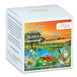 Naturalna herbatka oczyszczająca 60g Mitra