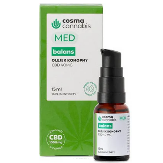 Med Balans CBD 15 ml Cosma Cannabis