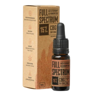 Olejek konopny Full spectrum CBG 15% 10 ml Cosma Cannabis 