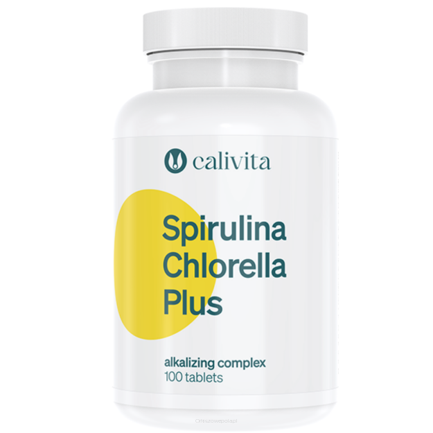 Spirulina Chlorella Plus 100 tabletek CaliVita