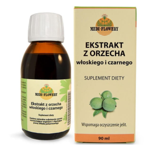 Ekstrakt z zielonej naowocni orzecha włoskiego 90ml MediFlowery