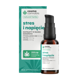 Cosma Cannabis Stres i Napięcie Natural Herbs 30 ml