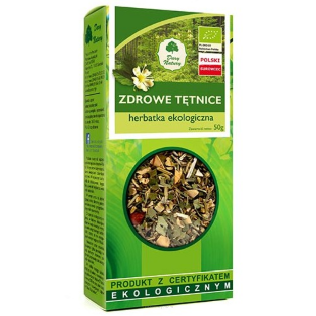 Herbata zdrowe tętnice 50g Dary Natury