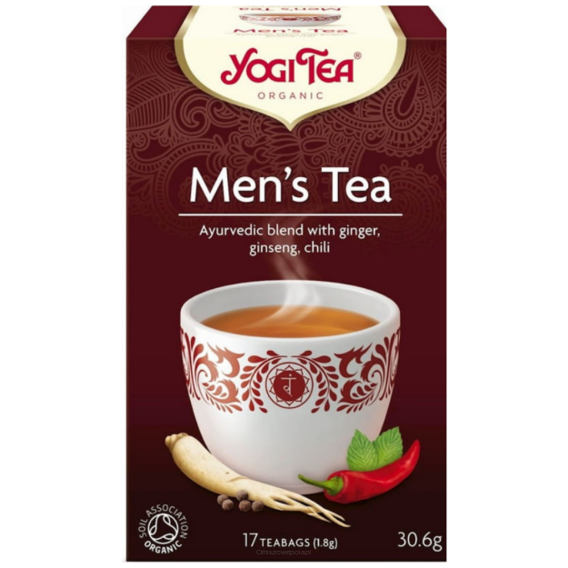 Herbata dla mężczyzn Men's Tea (17 x 1,8g) Yogi Tea