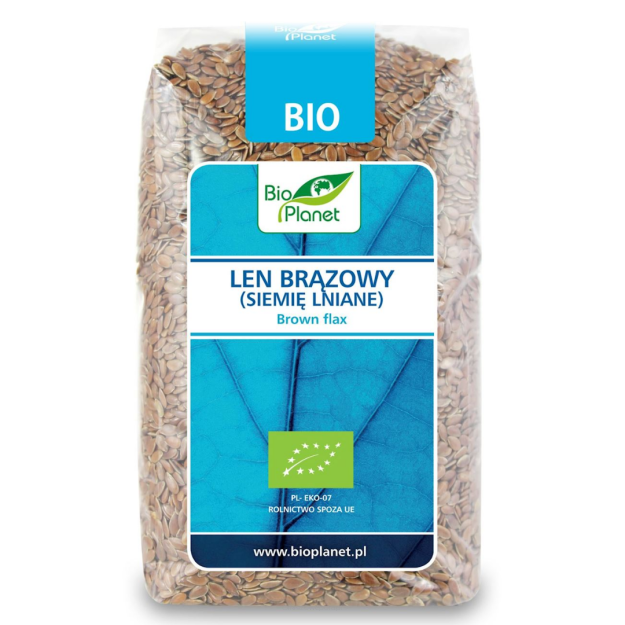 Len brązowy 400g Bio Planet