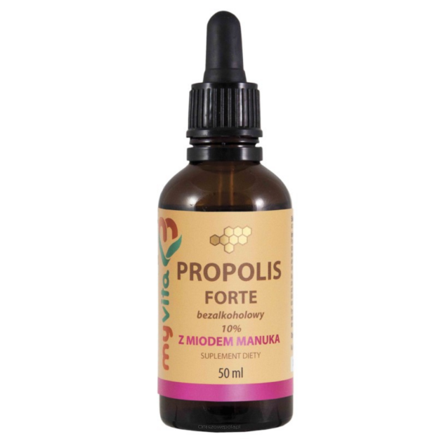 Propolis Forte z Manuka 10% 50ml krople MyVita