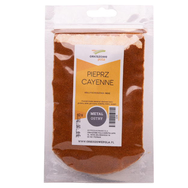 Pieprz cayenne 40g Orkiszowe Pola