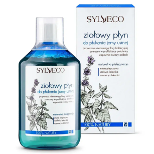 Ziołowy płyn do płukania jamy ustnej 500ml Sylveco